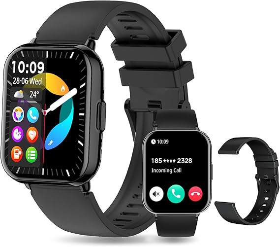 PEJE Men’s Smartwatch – Prayer Alerts, SpO2, Heart Rate, 7-Day Battery