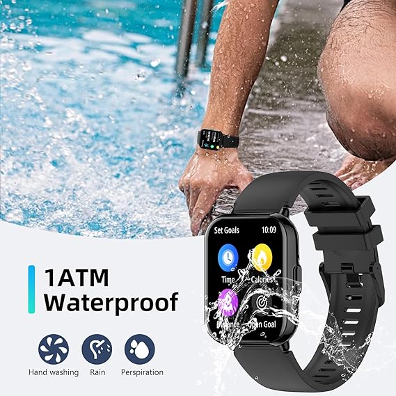 PEJE Men’s Smartwatch – Prayer Alerts, SpO2, Heart Rate, 7-Day Battery